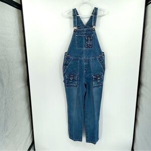 Disney Cargo-Style Overalls - Size Medium - Adjustable Straps - Blue